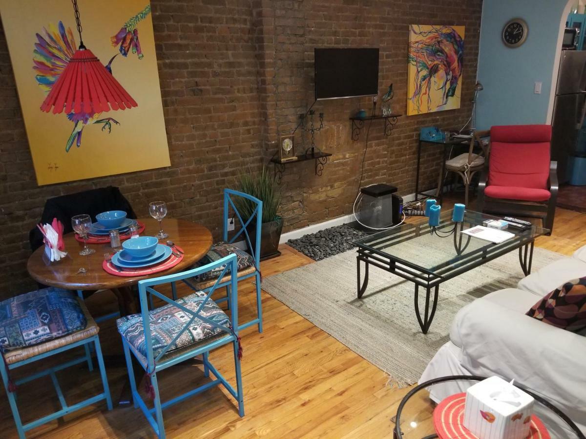 Fully Furnished Entire Floor Apartment In Historic Harlem New York Buitenkant foto